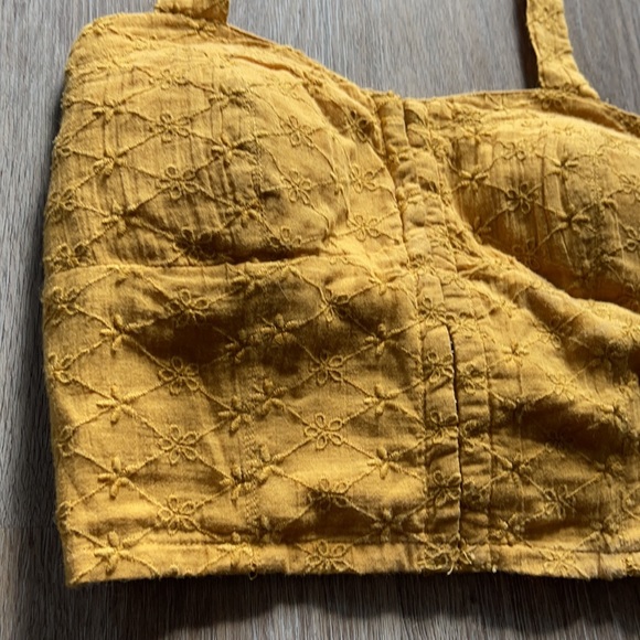 American Eagle Cropped Top w/Tie Back Size XS - Picture 5 of 14